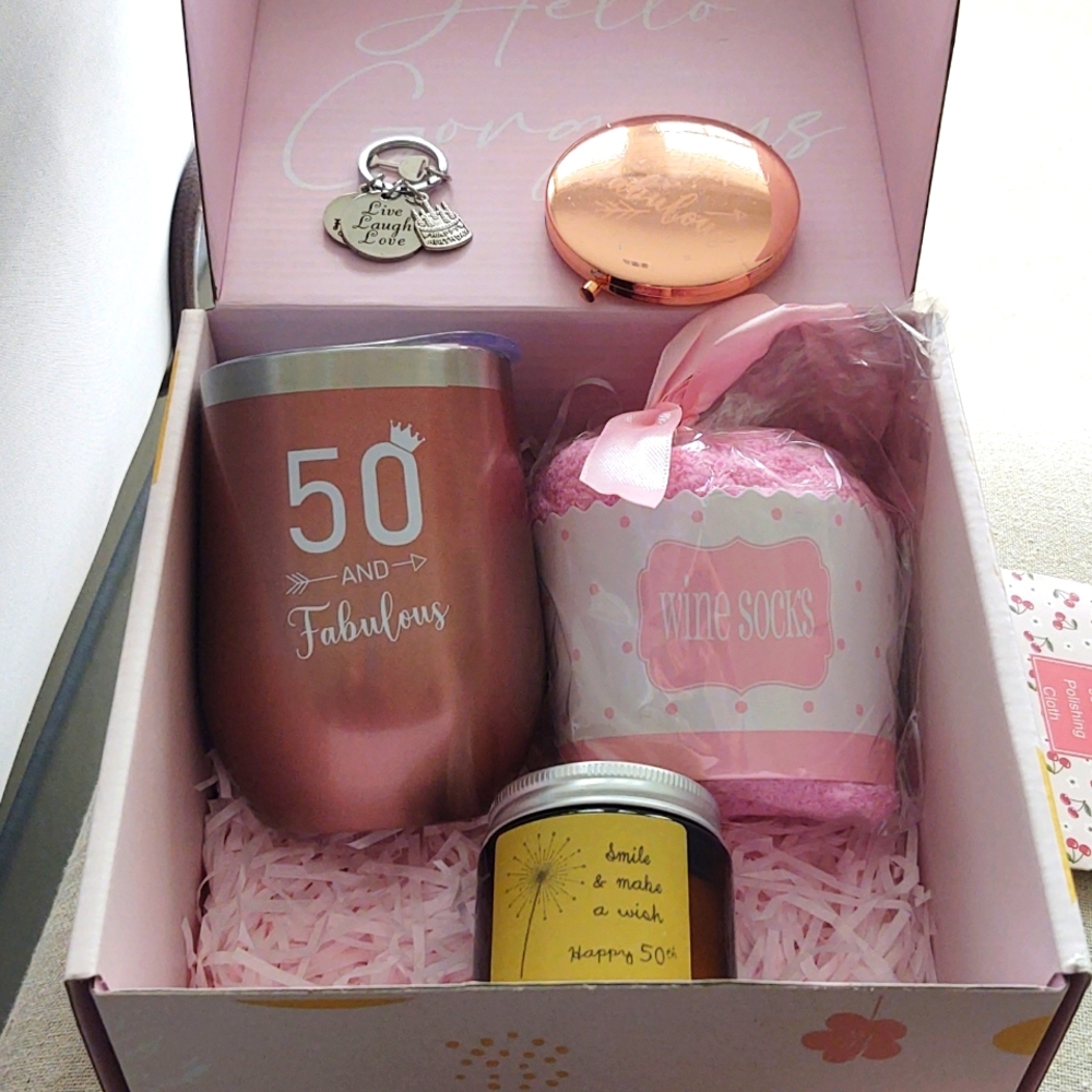 New Gift box for someone turning 50!